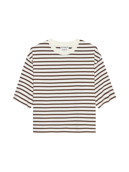 Catwalk Junkie - Loose fit striped Tshirt