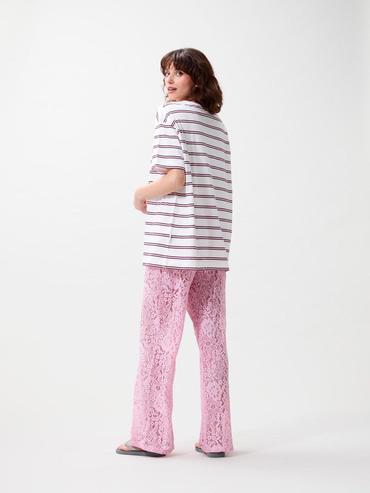 Catwalk Junkie - Oversized striped Tshirt