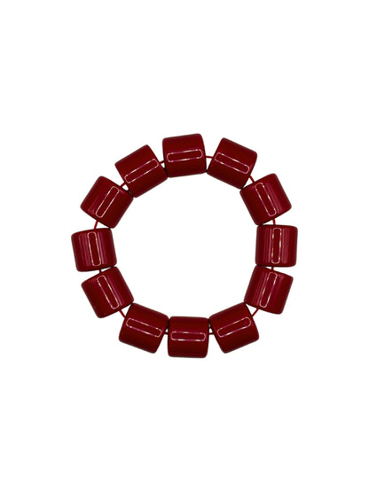 Catwalk Junkie X Bonnie Studios - Cherry kiss bracelet - Rood