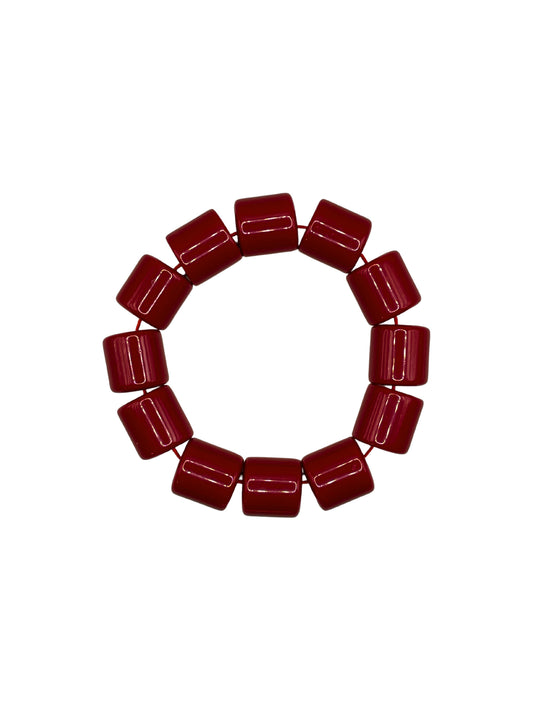 Catwalk Junkie X Bonnie Studios - Cherry kiss bracelet - Rood