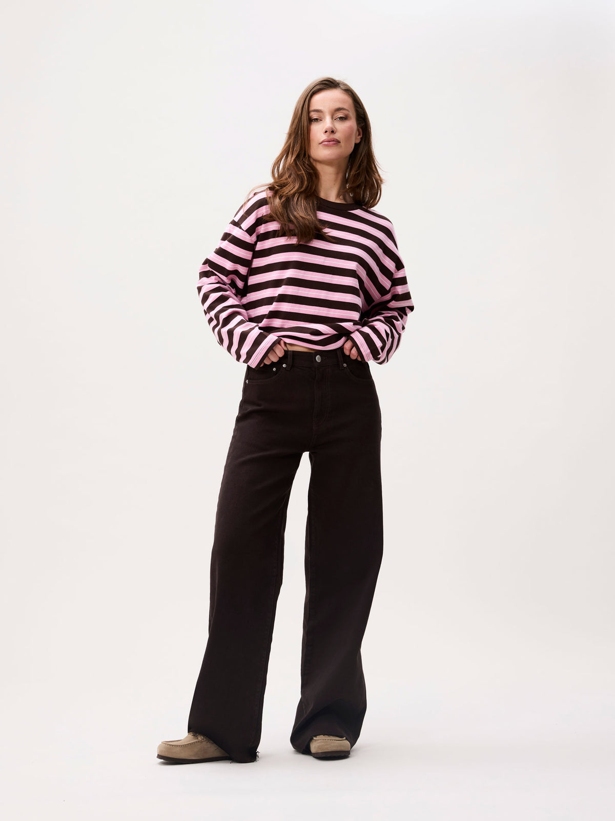 Catwalk Junkie - Loose fit jeans - Dark cacao