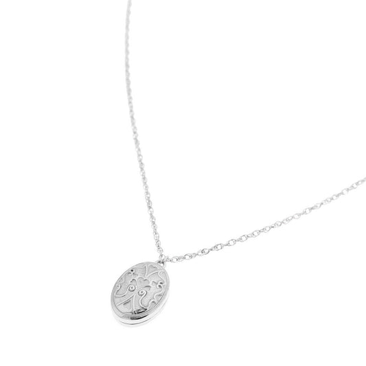 Label Kiki - Hidden memories necklace - Stainless steel & silver plated