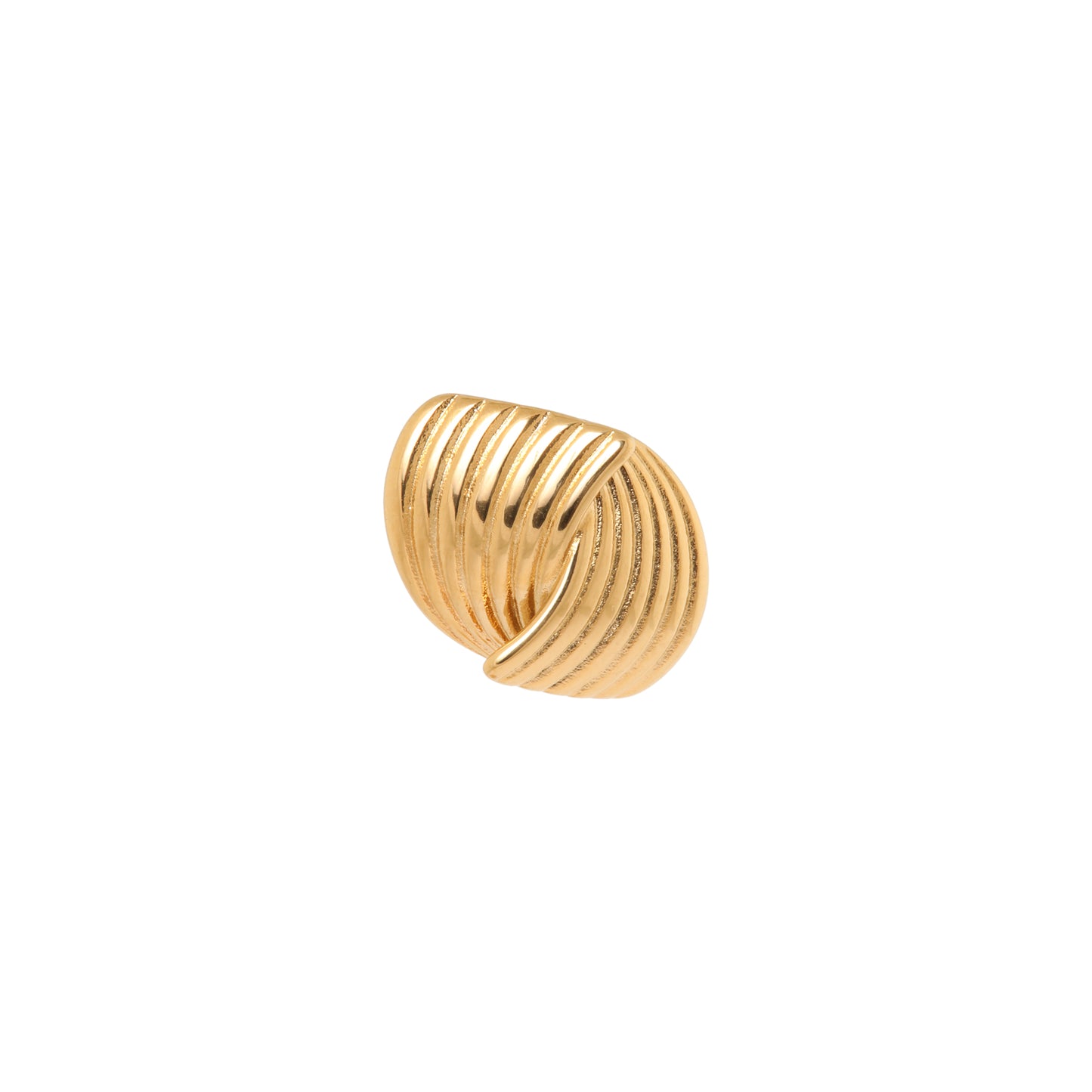 Louise hoop gold