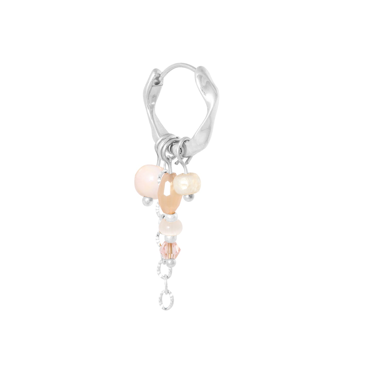 Abby hoop silver