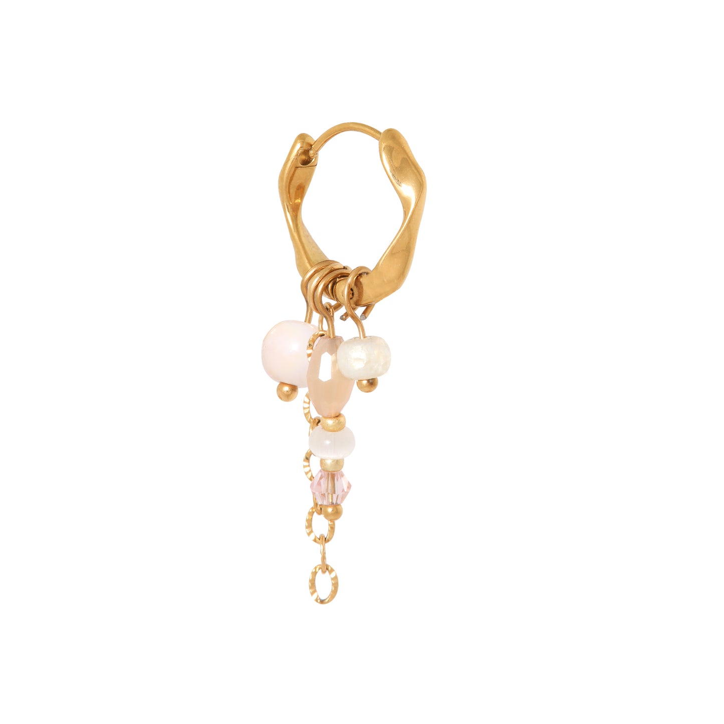 Abby hoop gold
