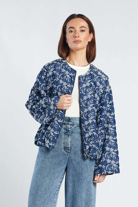 Spooq the Label - Bomber Ayden Broidery - Licht gewatteerd