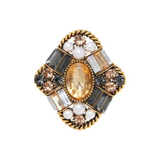 Label Kiki - Broche Bold vintage - Goud