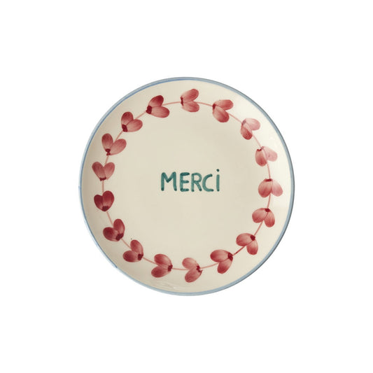 Keramiek taartbordje - Mercie