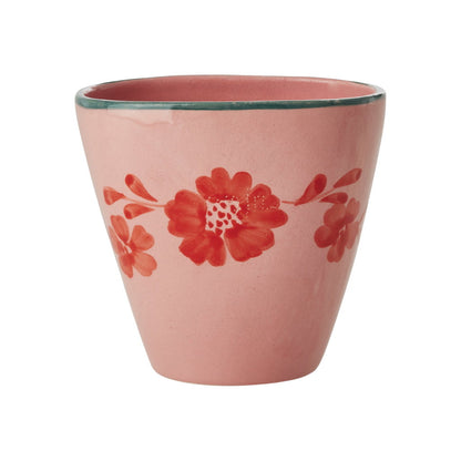 Ovale beker - Flower wine