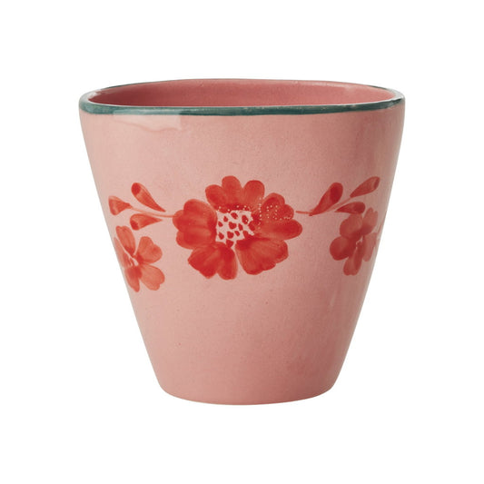 Ovale beker - Flower wine