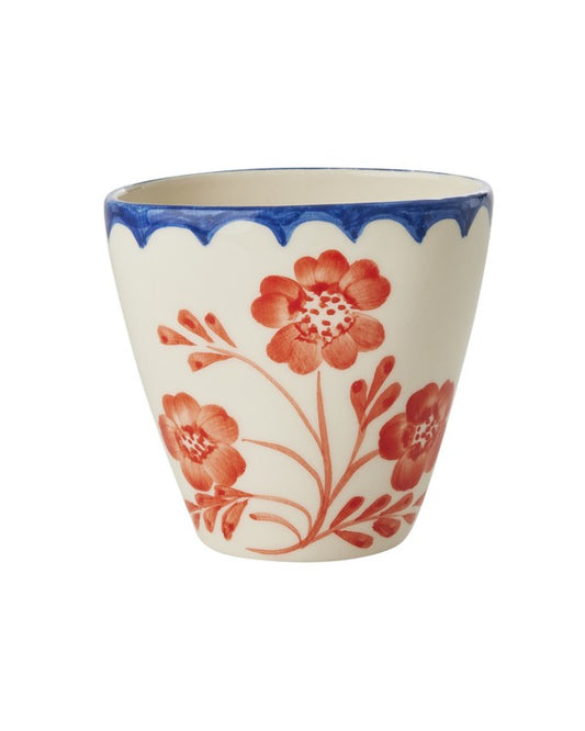 Ovale beker - Vintage flower
