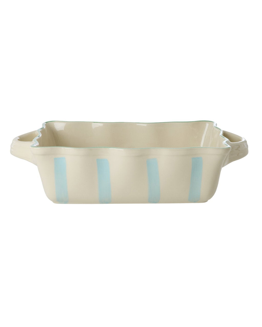 Rice - Blauwe keramiek ovenschaal - Medium