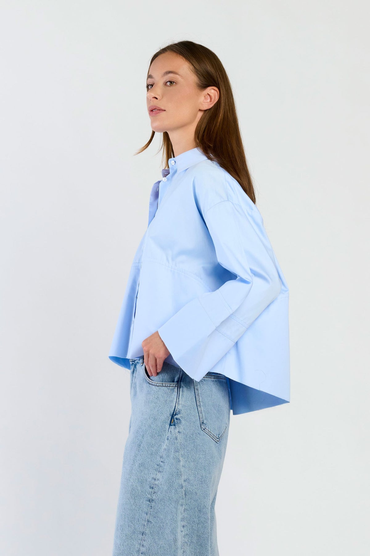 Spooq the Label - Dora Blouse - Blauw