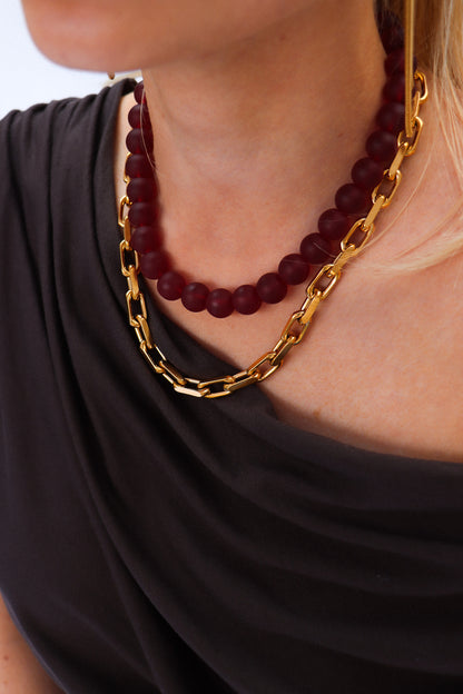 Bold chain necklace