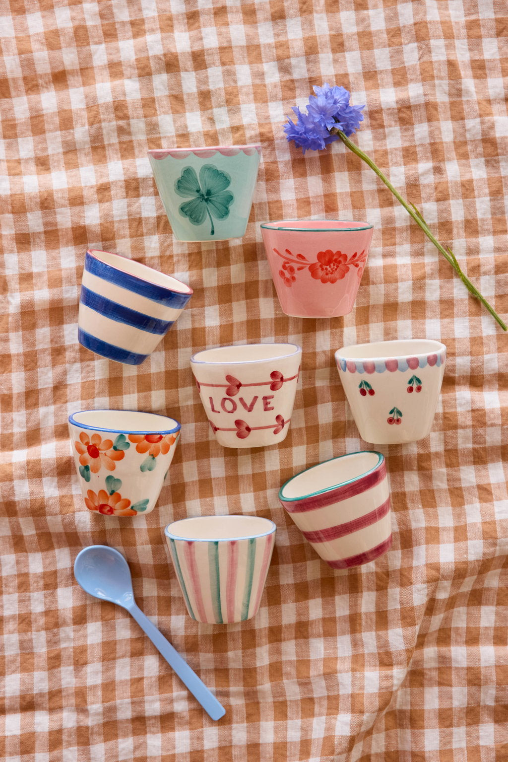 Rice - Espresso kopje Flowers - Bloemenprint