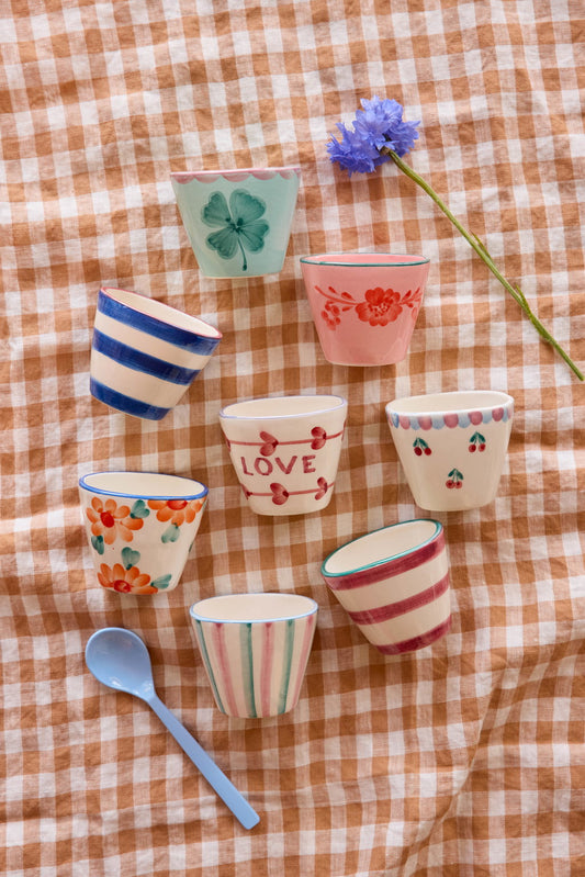 Espresso kopje - Flowers