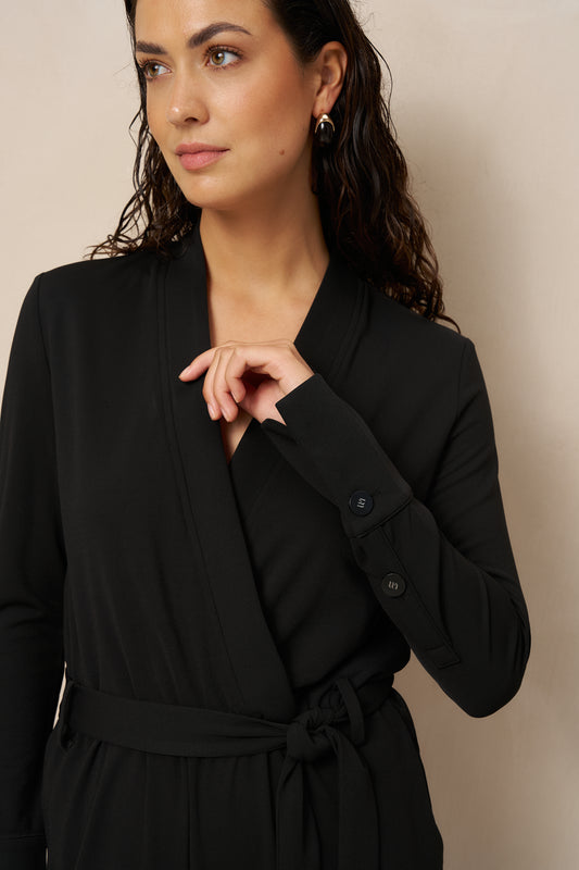 Lofty Manner - Jumpsuit Jacy - Zwart