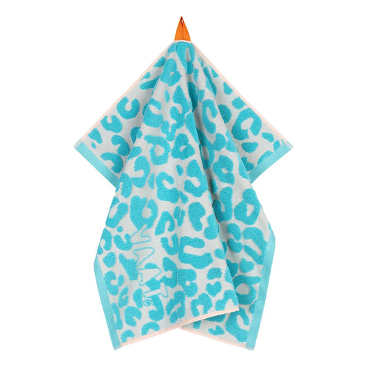 VAAT Amsterdam - Keukenhanddoek Leopard - Turquoise&soft pink