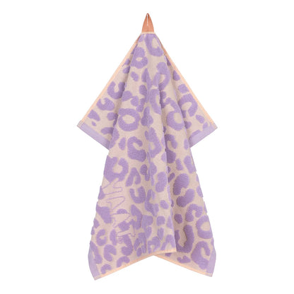 VAAT Amsterdam - Keukenhanddoek Leopard - Lila&soft pink