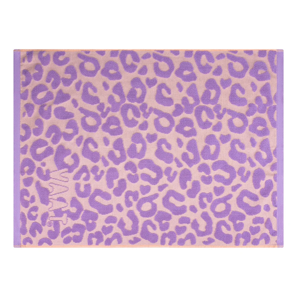 VAAT Amsterdam - Keukenhanddoek Leopard - Lila&soft pink