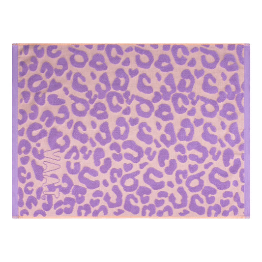 VAAT Amsterdam - Keukenhanddoek Leopard - Lila&soft pink