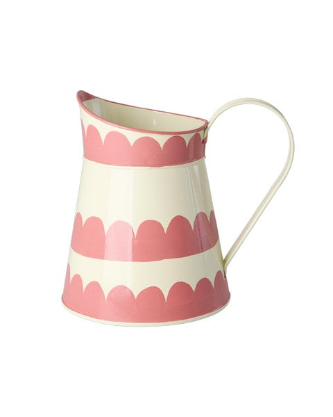 Metal Vase - Cream