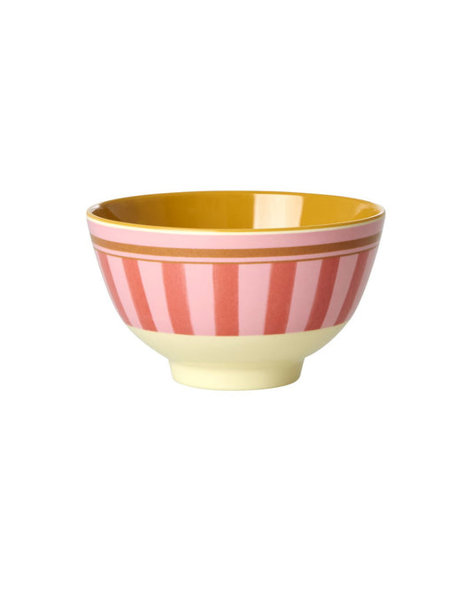 Klein Kom - Roze - Organic Stripes Print
