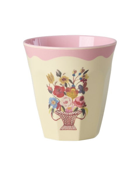 Rice - Middelgroot Beker - Nathalie Lété Vol. 2 Print - Roze