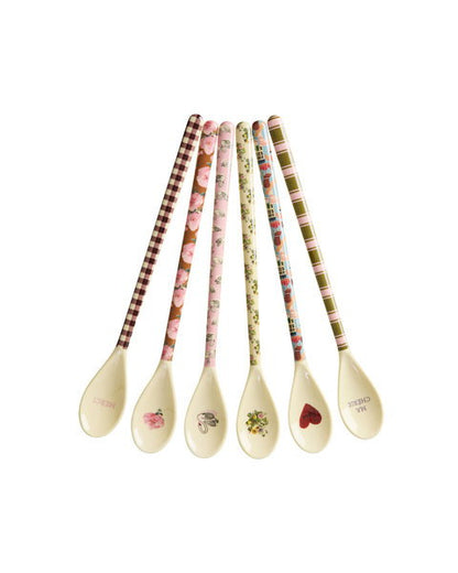 Melamine latte spoon - Bon Vivant Prints