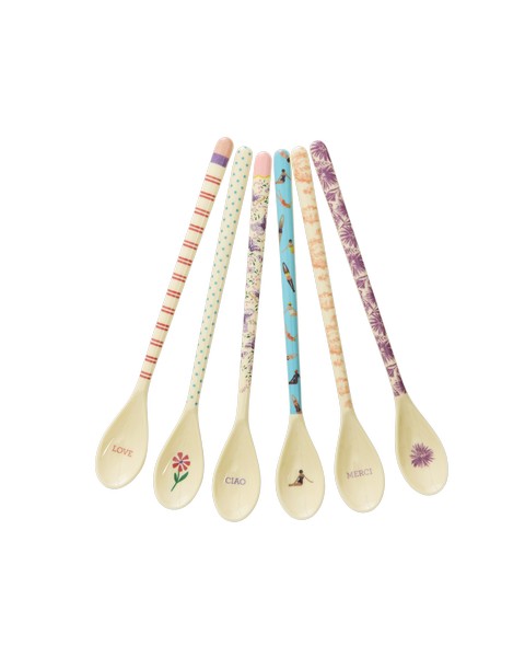 Melamine latte spoon - Gloriously gifted prints