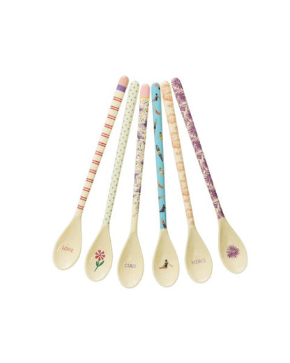 Melamine latte spoon - Gloriously gifted prints