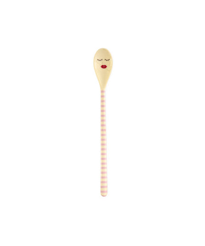 Latte macchiato lepel Streep Roze/Rood
