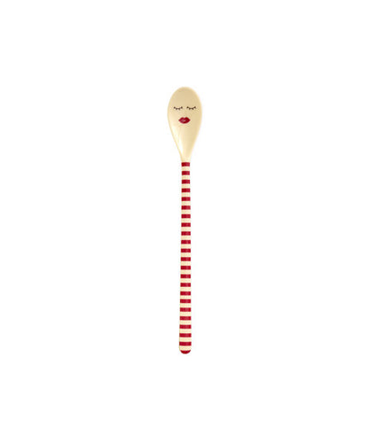 Latte macchiato lepel Streep Roze/Rood