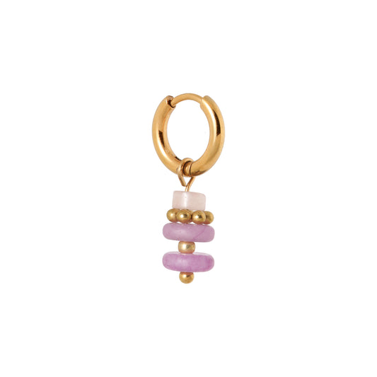Label Kiki - Marina hoop gold - Stainless steel & gold plated