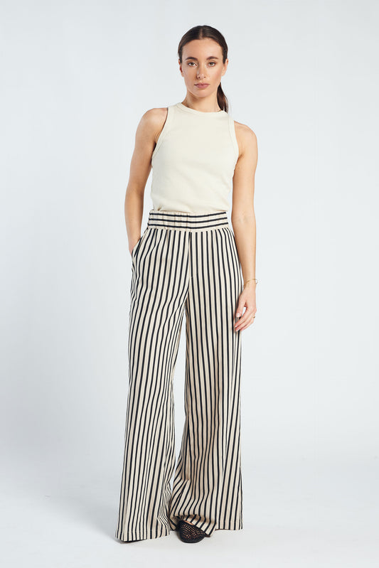 Mickey pants striped