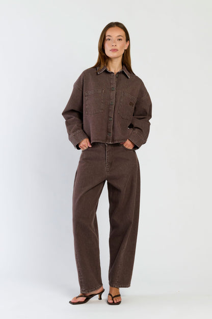 Spooq the Label - Norma Jeans Washed Denim - Bruin