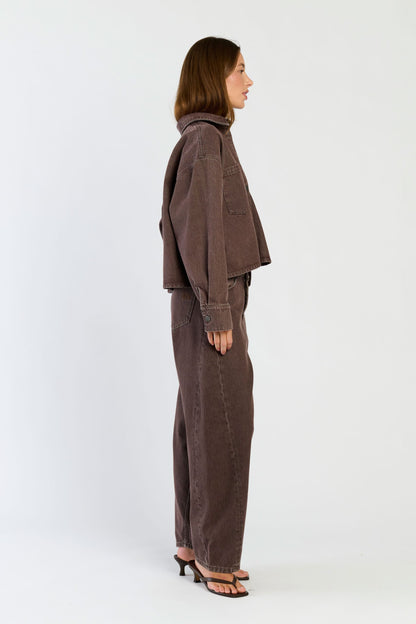 Spooq the Label - Norma Jeans Washed Denim - Bruin