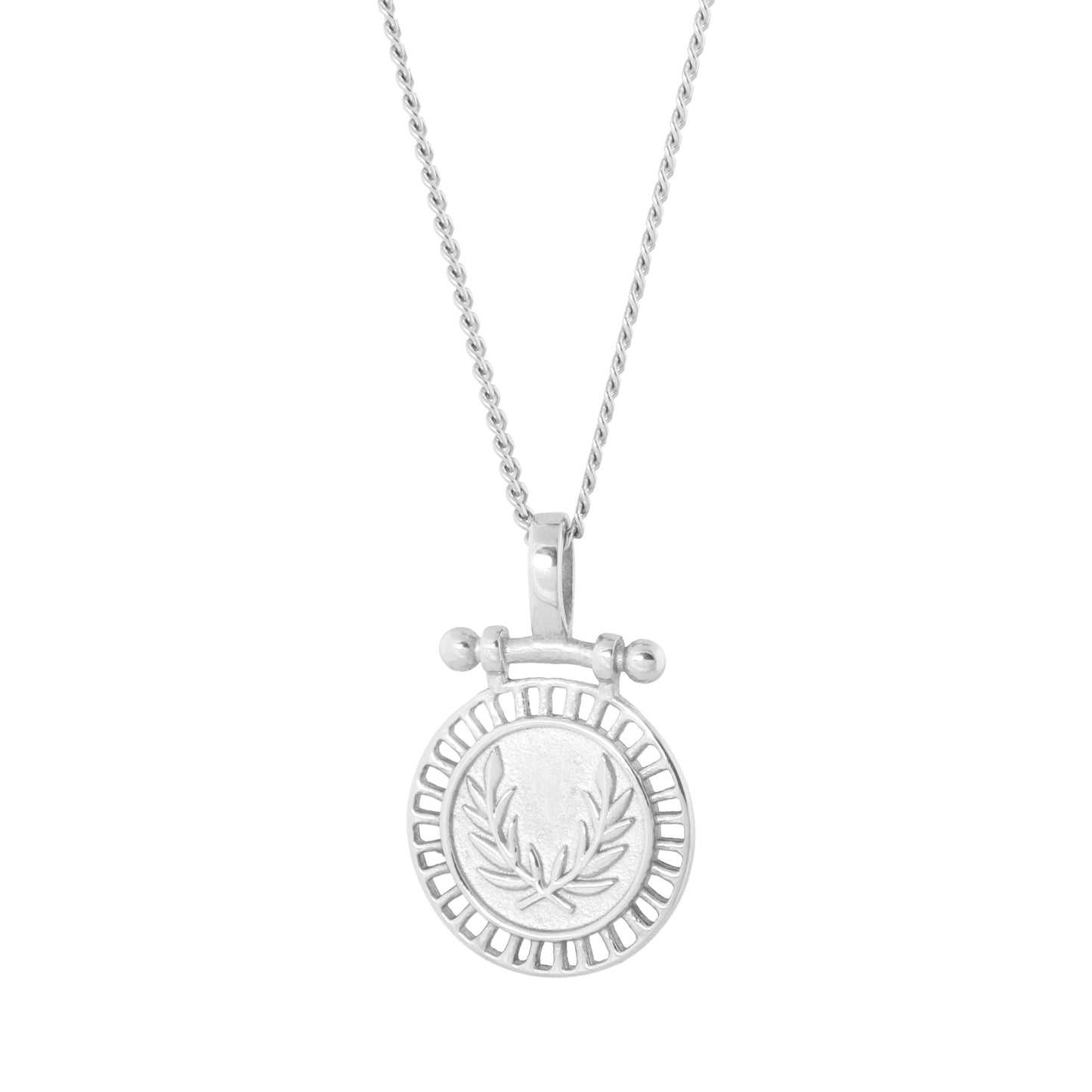 Olea necklace silver