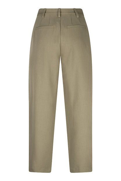Lofty Manner - Pants Helvi - High Rise Tapered - Kaki