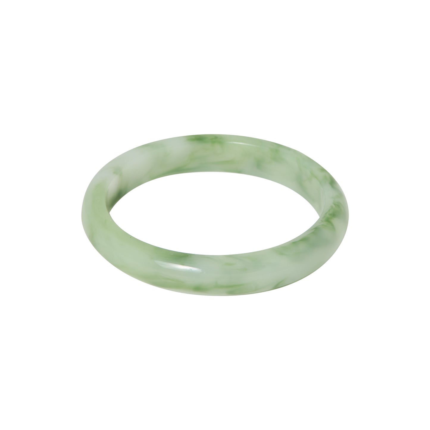 Label Kiki - Round rock sage bangle