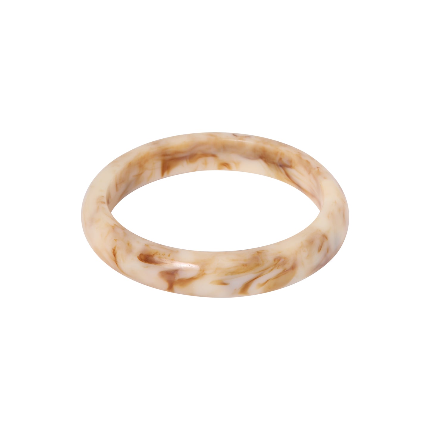Label Kiki - Round rock sand bangle