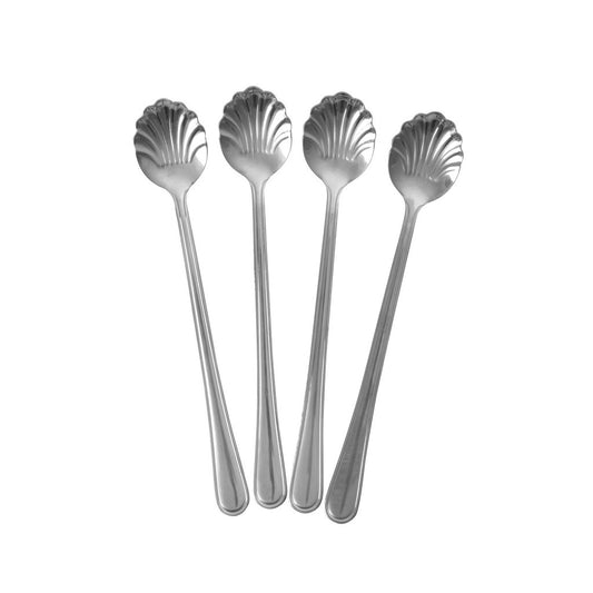 Latte Macchiato lepel Seashell silver