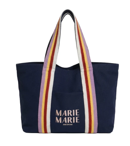 Canvast Weekend Bag - Navy Blue