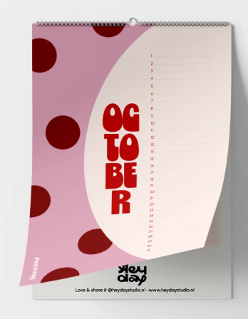 Heyday - Verjaardagskalender - Dots