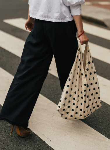 Heyday - Tas Polka dots - Linnen