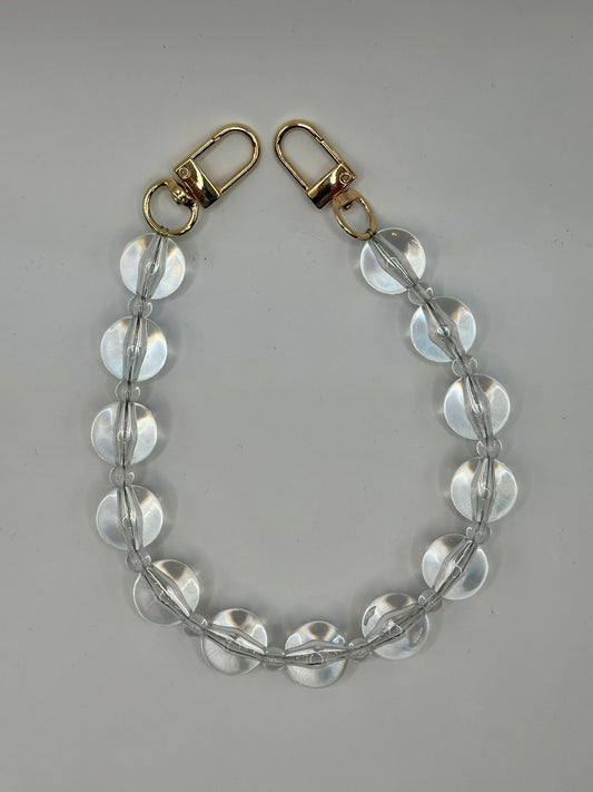 Telefoonkoord kort - Juniper - Clear