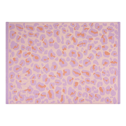 VAAT Amsterdam - Theedoek Leopard - Lila&peach