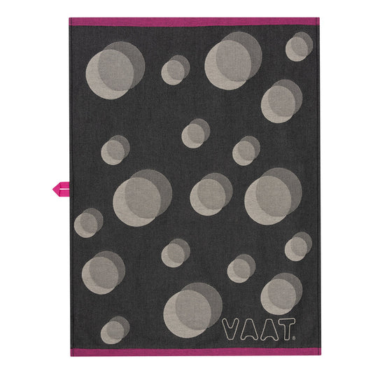 VAAT Amsterdam - Theedoek Dots - Black&sand
