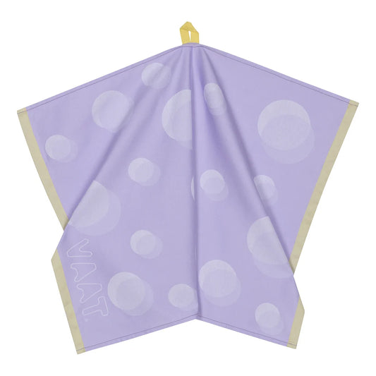VAAT Amsterdam - Theedoek Dots - Lila&offwhite