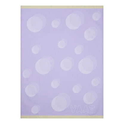 VAAT Amsterdam - Theedoek Dots - Lila&offwhite